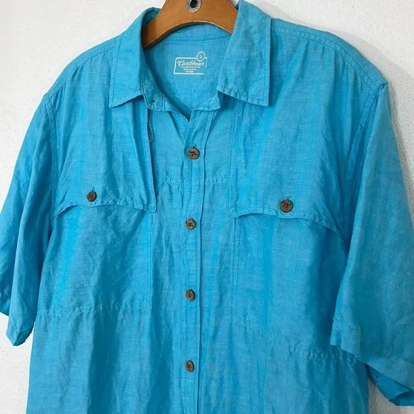 caribbean blue dress shirt Easy Care Dress Shirt Standard Fit main image 1